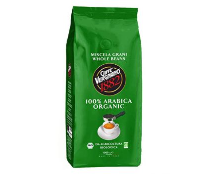 Био Кафе на Зърна Vergnano 100% Arabica 1 кг