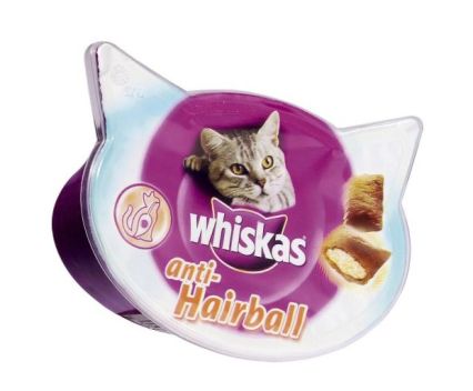 Котешка храна против косми в стомаха Whiskas Anti-Hairball 60 г