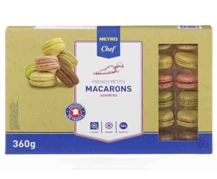 Замразени Макарони Metro Chef Macarons 36 х 10 г