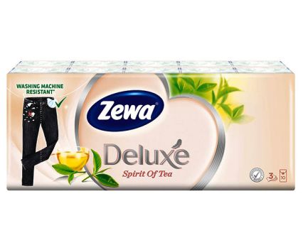 Носни кърпички Zewa Deluxe Spirit of Tea 3 пл 10 бр