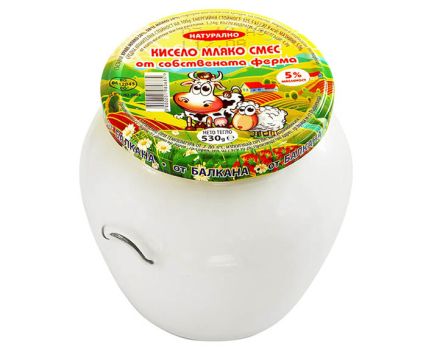Кисело мляко смес Зоров 5% 530 г