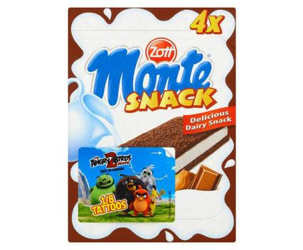 Кекс с крем лешник Zott Monte 4бр х 29 г