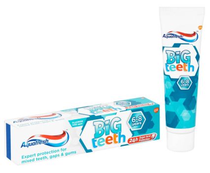 Детска паста за зъби AQUAFRESH MY BIG TEETH ОТ 6+ години