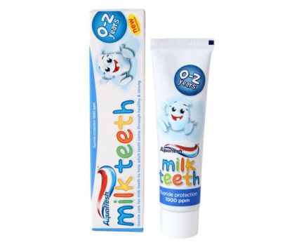 Детска паста за зъби Aquafresh Milk Teeth 0-2 години 