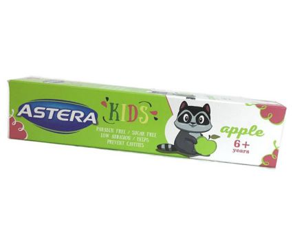 Детска паста за зъби ASTERA KIDS с вкус на ябълка