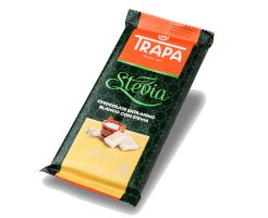 Шоколад Бял със Стевия Trapa 75 г