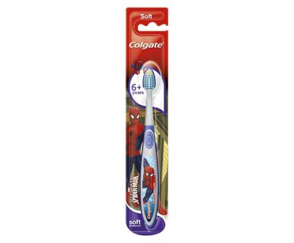 Детска четка за зъби 6+ Colgate Soft Spiderman