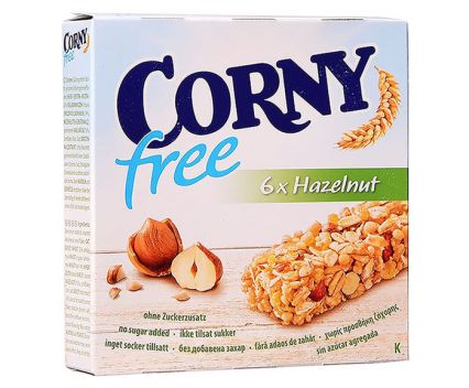 Мюсли Барове Corny Free с Ядки 6 х 20 г
