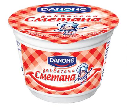 Заквасена Сметана Danone 20% Масленост 200 г