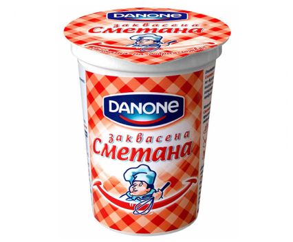Заквасена Сметана Danone 20% Масленост 380 г
