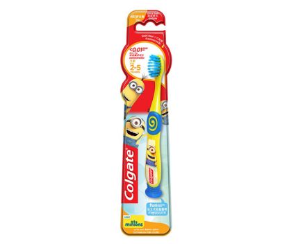 Детска четка за зъби COLGATE MINIONS 2-6 години
