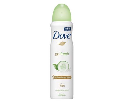 Дезодорант Dove Go Fresh Краставица и зелен чай 150 мл