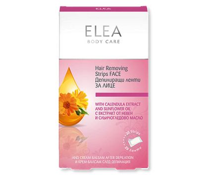 Депилиращи ленти за лице Elea 20 бр