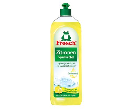 Био препарат за съдове Лимон Frosch Zitronen 750 мл
