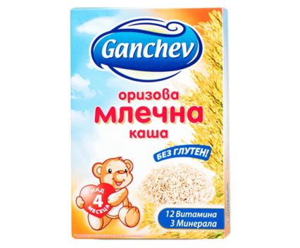 Каша Ганчев Оризова Млечна 200 г