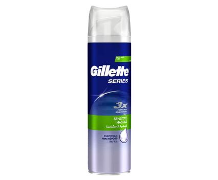 Пяна за бръснене Gillette Series Sensitive 250мл