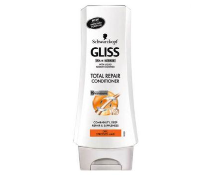 Балсам за суха и изтощена коса Gliss Total Repair 200мл