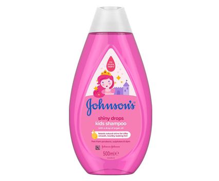 Шампоан за деца Johnson's Shiny Drops 500 мл