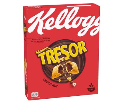 Зърнена закуска Kellogg's Mmmh... Tresor Choco Nut 375 г