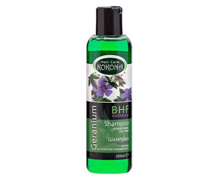 Шампоан за склонна към омазняване коса Здравец Kokona B.H.F. Botanica 200мл K