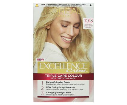 Боя за коса L'Oreal Excellence Creme 10.13 Естествено Светло Бебешко Рус