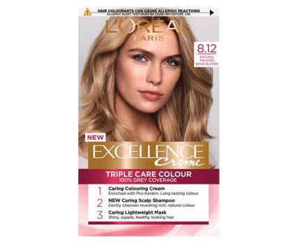 Боя за коса L'Oreal Excellence Creme 8.12 Естествено Студен Бежово Рус