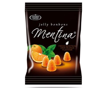 Желирани бонбони Ментина Портокал 90 г