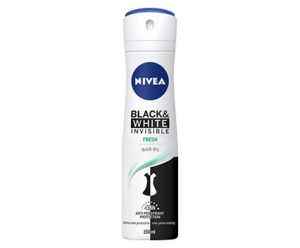 Део спрей Nivea Black & White Invisible Fresh 150 мл