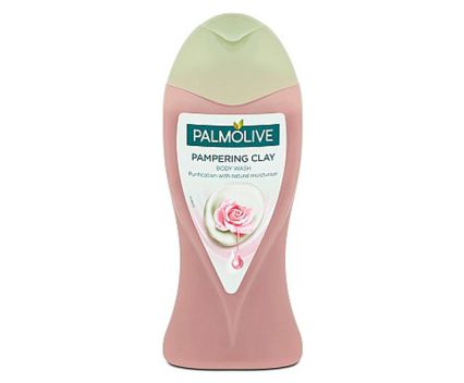 Душ гел с глина и екстракт от роза Palmolive Pampering Clay 250 мл