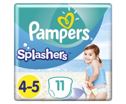 Гащички за еднократна употреба Pampers Splashers (9-15) 11 броя