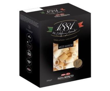 Паста Mezze Maniche Pasta Berruto 1881 500 г