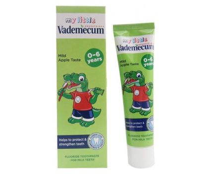 Детска паста за зъби Vademecum My Little 0-6 години с вкус на ябълка