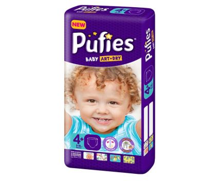 Бебешки Пелени Pufies 4+ (9-16 кг) 50 бр