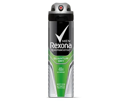 Дезодорант спрей за мъже Rexona Quantum Dry 150 мл
