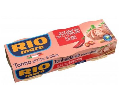 Консерва Риба Тон с Чили в Маслиново Масло Rio Mare 3 бр х 80 г