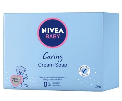 Подхранващ крем сапун за бебе Nivea baby 100 г