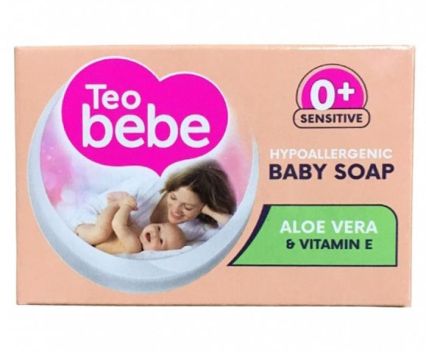 Хипоалергичен сапун Teo Bebe с алое вера 75 г