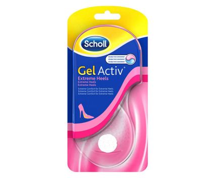 Гел стелки Scholl Gel Activ Extreme Heels - много високи обувки