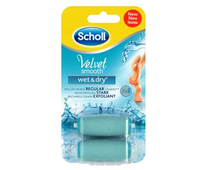 Резервни приставки за електрическа пила Scholl Velvet Smooth Wet & Dry 2бр