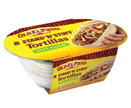 Тортила Меки Пшенични Stand'n Stuff Old El Paso 8 бр