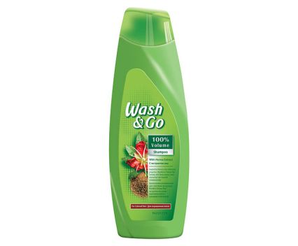 Шампоан за боядисана коса Wash & Go с екстракт от къна 400мл