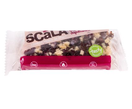 Барче Scala Шоколад, Бадеми и Боровинки 55 г