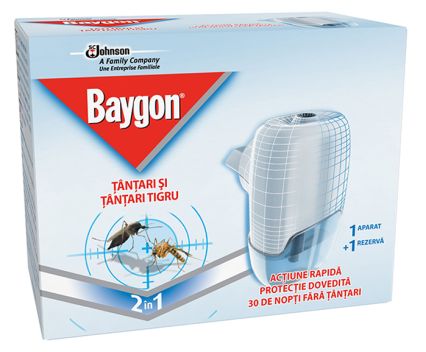 Електрически изпарител против насекоми Baygon + 21 мл пълнител