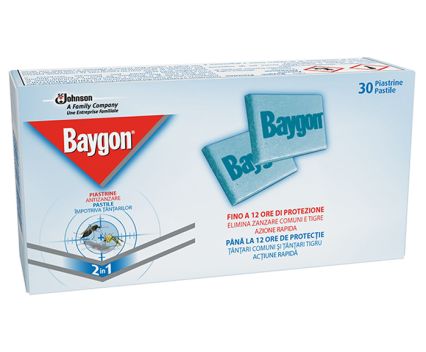 Таблетки за електрически изпарител против насекоми Baygon 30 бр