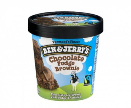 Сладолед Chocolate Fudge Brownie Ben & Jerry's 465 мл