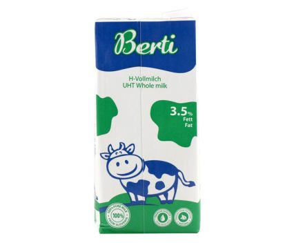 Прясно Мляко UHT Berti 3.5% 1 л