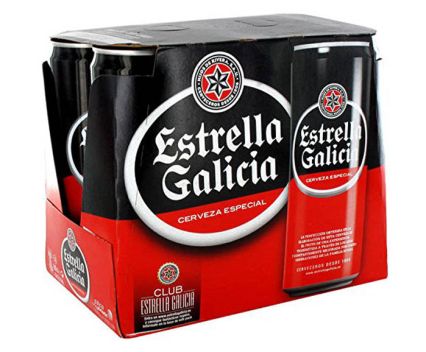 Бира Estrella Galicia Especial 6 х 0.33 л