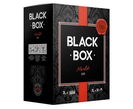 Червено Вино Black Box Мерло Кутия 3 л