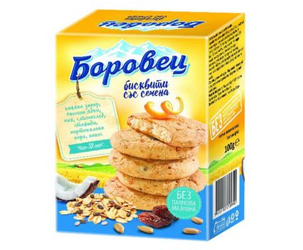 Бисквити Боровец със семена 100 г