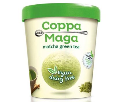 Веган сладолед Coppa della Maga Зелен чай Матча 125 мл